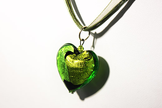 Pendentif Valentina Vert
