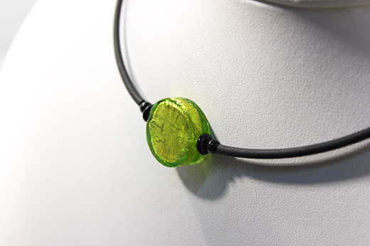 Collier Giada Vert Pomme