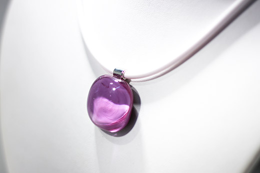 Pendentif Aurelia Orchidée