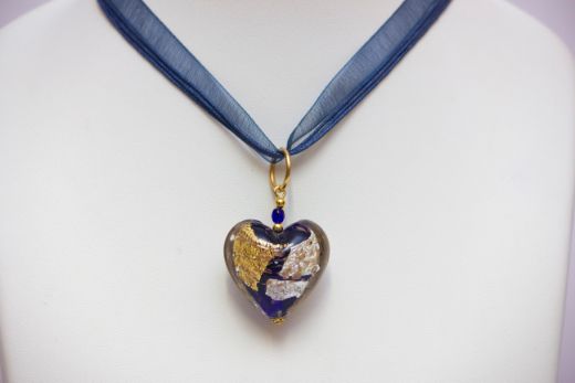 Pendentif Valentina Noir