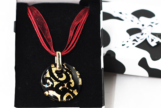 Pendentif Piccola Isola Pourpre