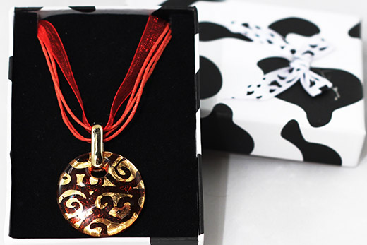 Pendentif Piccola Isola Orange