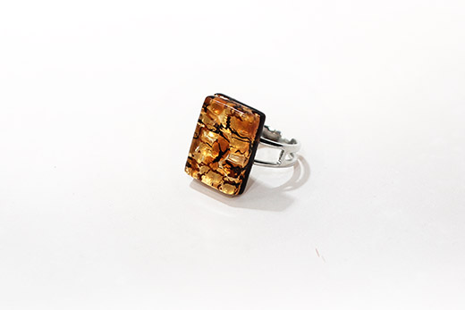 Bague Camillia Ambre