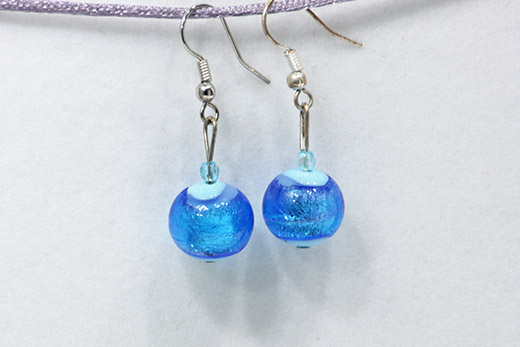 Boucles d'oreilles Palla Nuances Azur