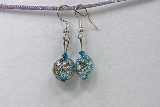 Boucles d'oreilles Sole Bleu Ciel