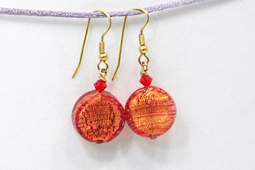 Boucles d'oreilles Pastiglia Tangerine