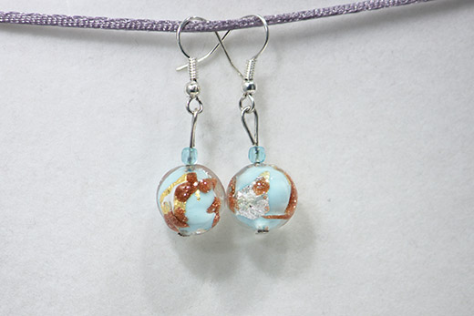 Boucles d'oreilles Palla Azurin