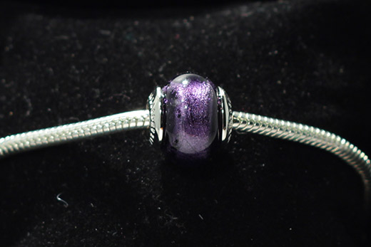 Perle Ronde Violet Indigo