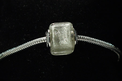 Perle Carrée Argent