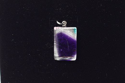 Pendentif Elisa Violet