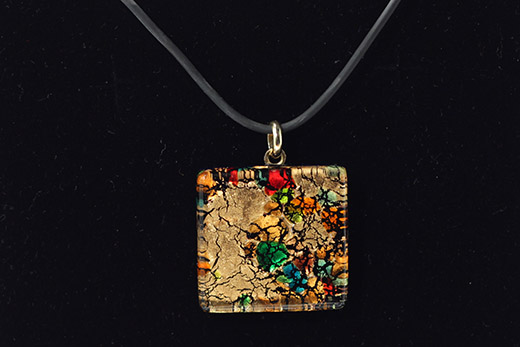 Pendentif Raffaella Multicolore