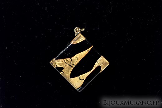 Pendentif Raffaella Noir