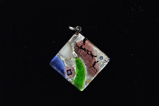 Pendentif Raffaelle Multicolore