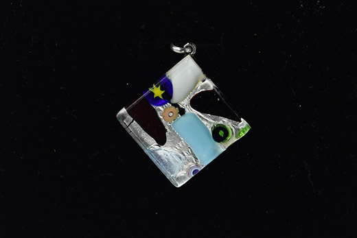 Pendentif Raffaella Multicolore