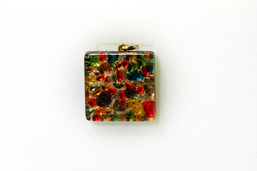Pendentif Raffaella Multicolore