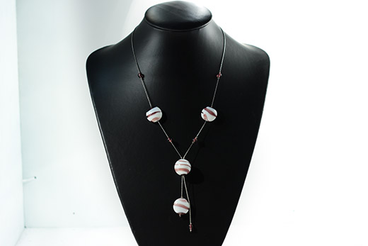 Collier Demoiselle Prune