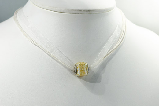 Perle Carrée Blanc