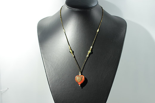 Collier Venise Tangerine