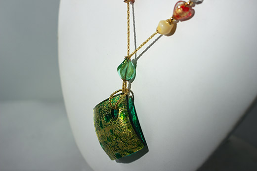 Pendentif Lucia Vert