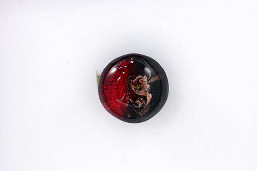 Bague Serena Rouge Et Noir