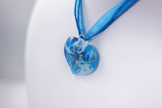 Pendentif Martina Bleu