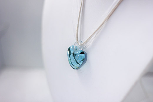 Pendentif Martina Bleu